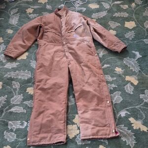Carhartt Brown Insulated Coveralls
